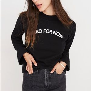 Ciao For Now Madewell Black Sweater